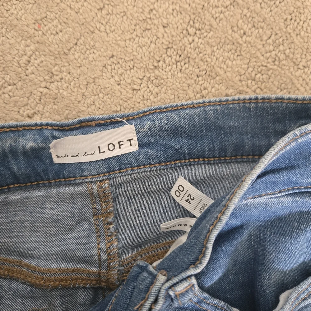 LOFT Slim Flare Jeans - Picture 10 of 11